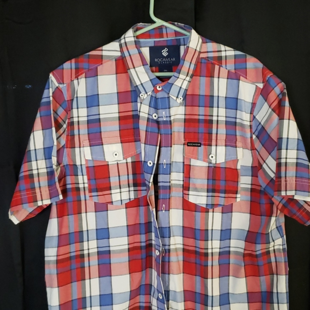 Mens Rocawear button down dress shirt